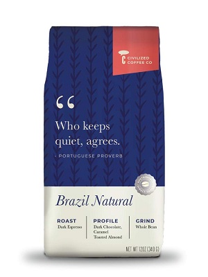 best civilized coffee brazil natural whole bean coffee amazon promo
